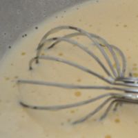 Whisk over gentle heat