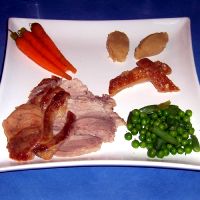 Roast Pork with Spiced Apple Sauce