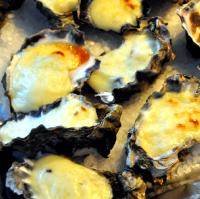 Cook the Oysters under the grill